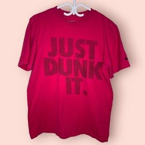 Vintage Nike Just  Dunk It Women’s Basketball T-Shirt, Size M